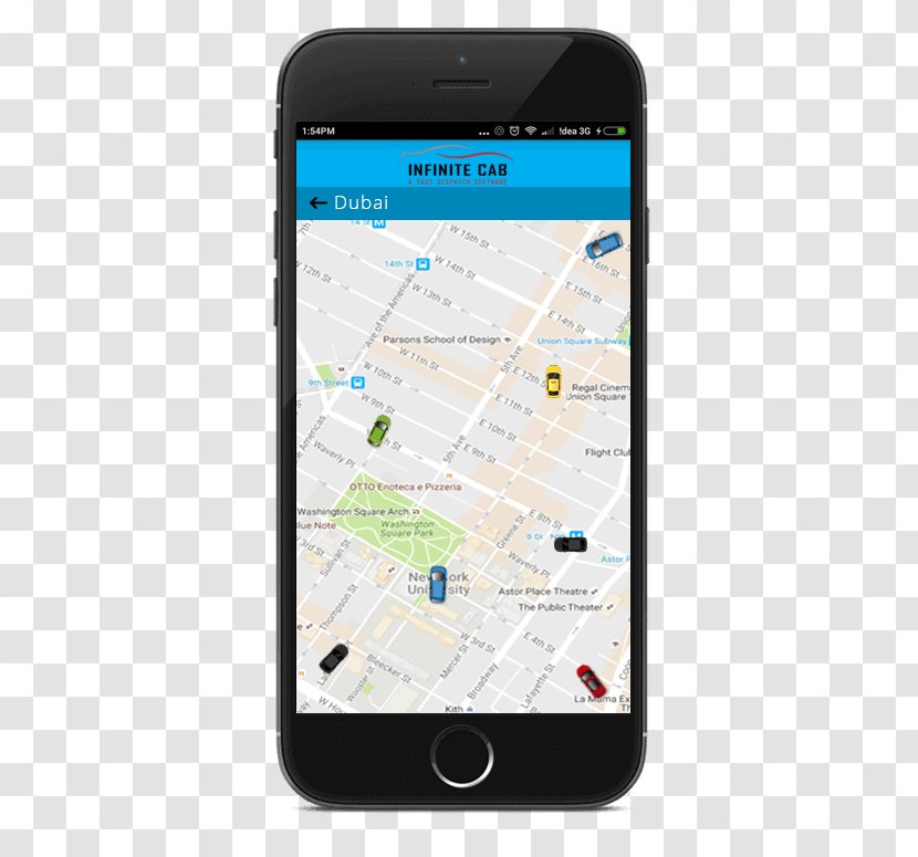 Smartphone Feature Phone Taxi Mobile Phones - Communication Device - App Transparent PNG