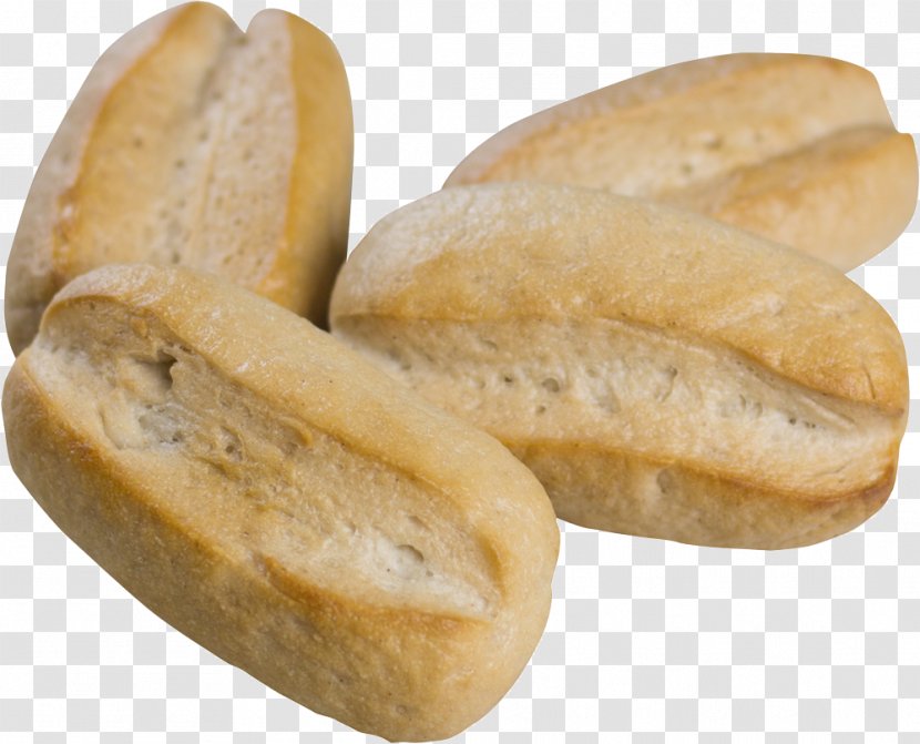 Small Bread Bakery Ciabatta Pretzel Baguette - Roll - Fresh Transparent PNG
