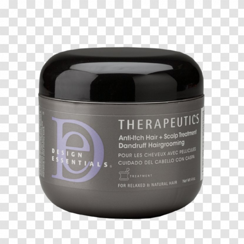 Design Essentials Therapeutics Anti-itch + Scalp Treatment 4 Oz Dandruff Hair Cream - Dryer Amazon Transparent PNG