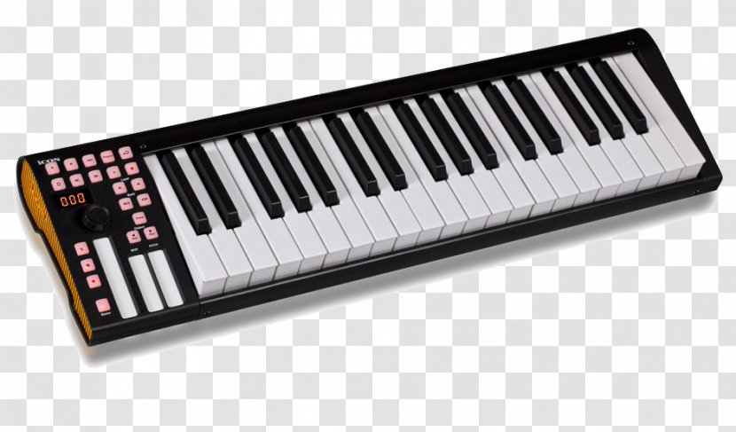 MIDI Controller Keyboard Digital Audio Workstation - Cartoon - Musical Instruments Transparent PNG