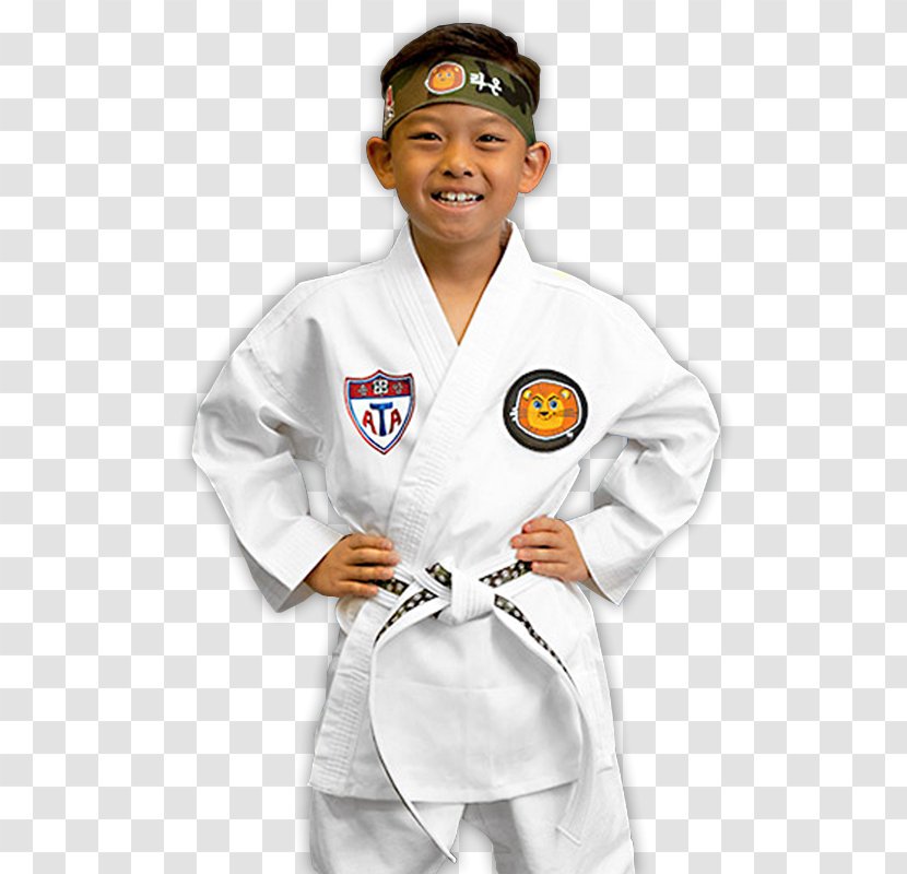 Dobok ATA Martial Arts Lakewood Taekwondo - Clothing - Karate Transparent PNG