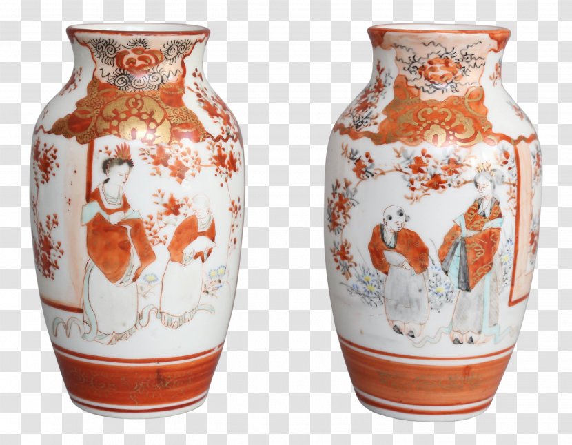 Vase Imari Ware Ceramic Rookwood Pottery Company - Porcelain Transparent PNG
