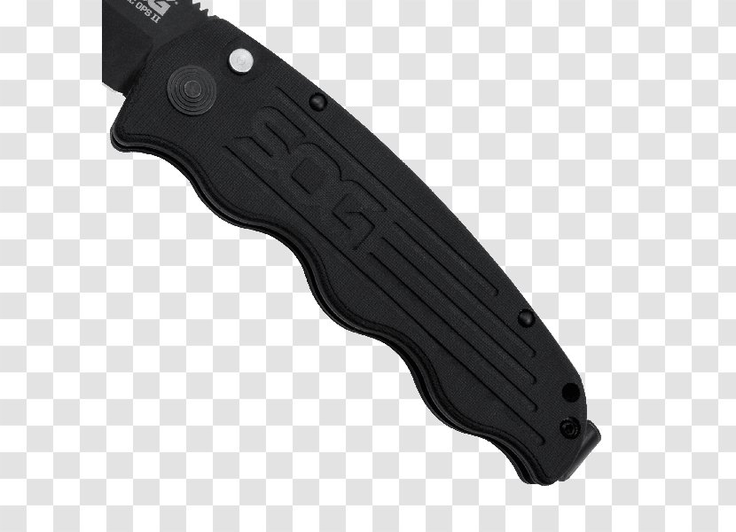 Utility Knives Pocketknife Glass Breaker SOG Specialty & Tools, LLC - Black Ops 2 Knife Only Transparent PNG