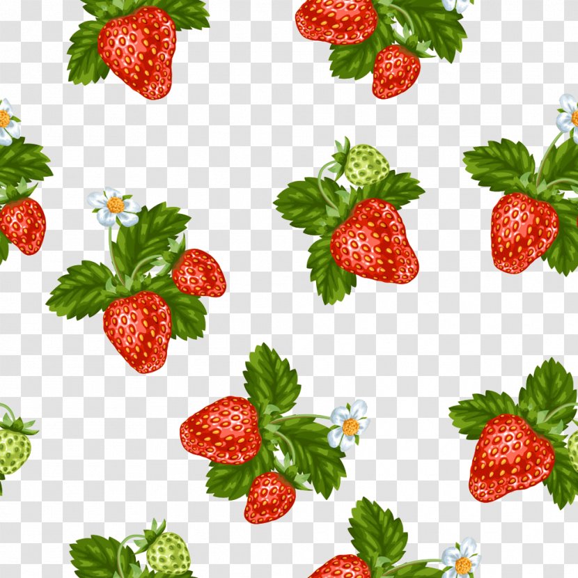 Strawberry Photography Leaf - Berry - Background Vector Transparent PNG