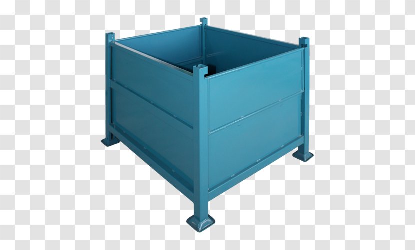 Intermodal Container Pallet Steel Product Design Plastic - Industry - Stackable Storage Cubes Transparent PNG