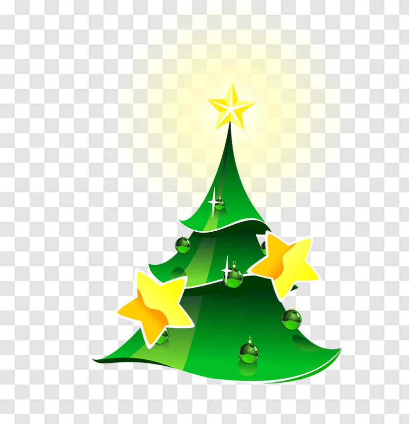 Christmas Tree Green Illustration - Spruce Transparent PNG