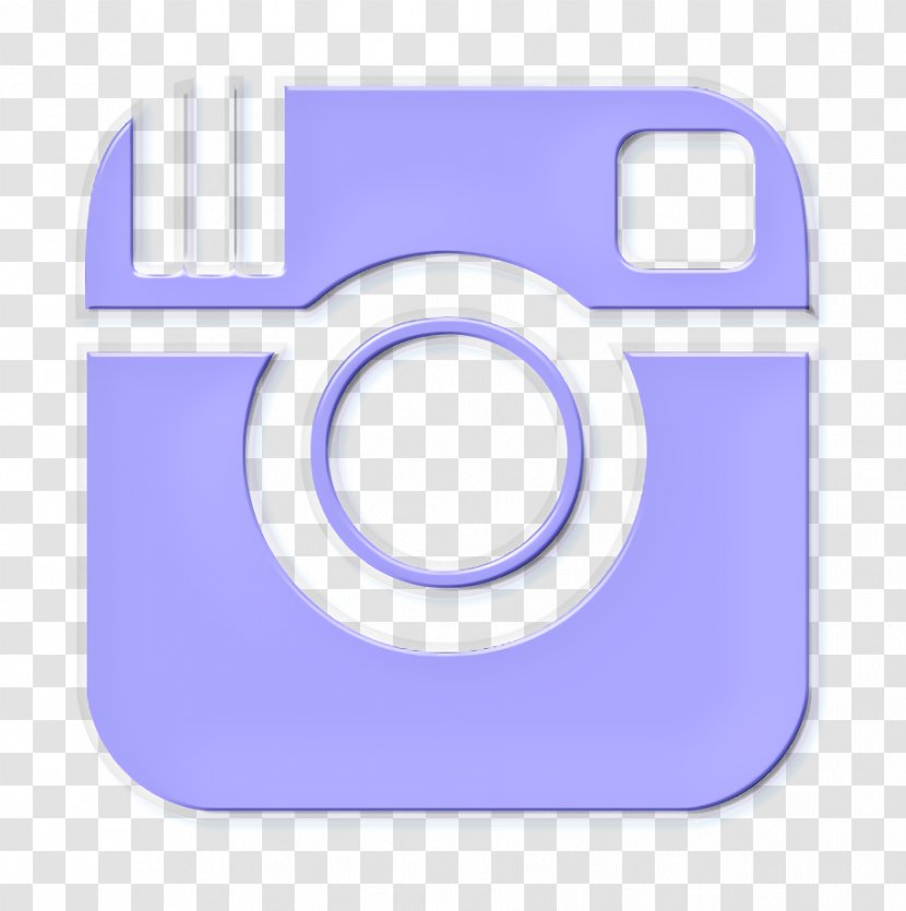 Instagram Icon Network Photos - Symbol - Electric Blue Transparent PNG