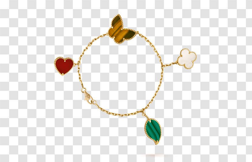 Earring Bracelet Van Cleef & Arpels Jewellery Colored Gold - Pearl Transparent PNG