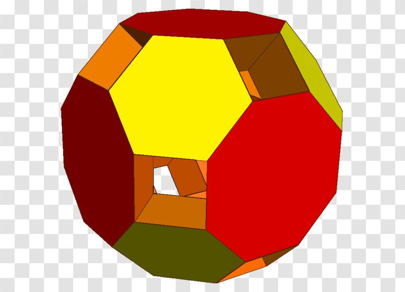 Truncated Cuboctahedron Truncation Rhombicuboctahedron Archimedean Solid - Rhombicosidodecahedron - Pallone Transparent PNG