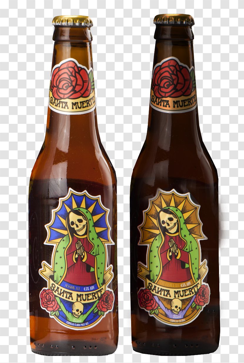 Brown Ale Beer Bottle Lager - Common Hop Transparent PNG