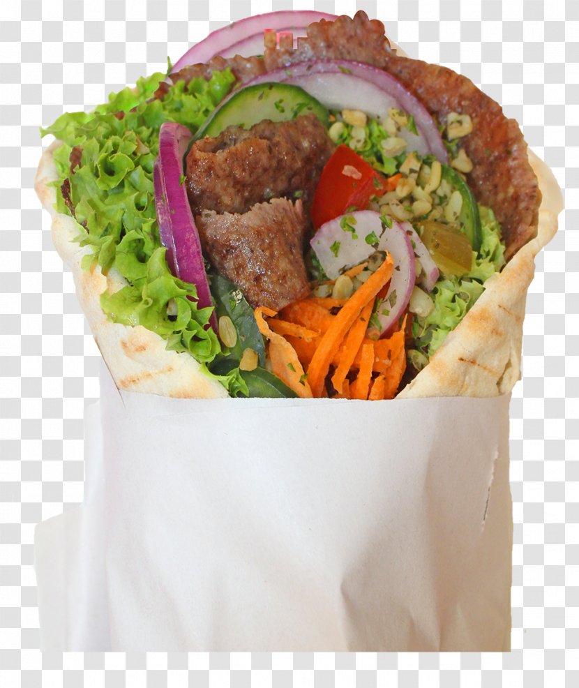 Vegetarian Cuisine Kebab Fast Food Pita Junk - Salad Transparent PNG