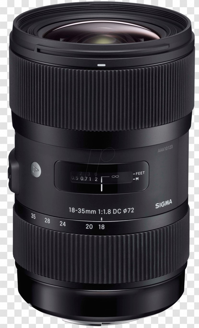 Sigma 18-35mm F/1.8 DC HSM A 30mm F/1.4 EX Lens Canon EF Mount Corporation Camera - Teleconverter Transparent PNG