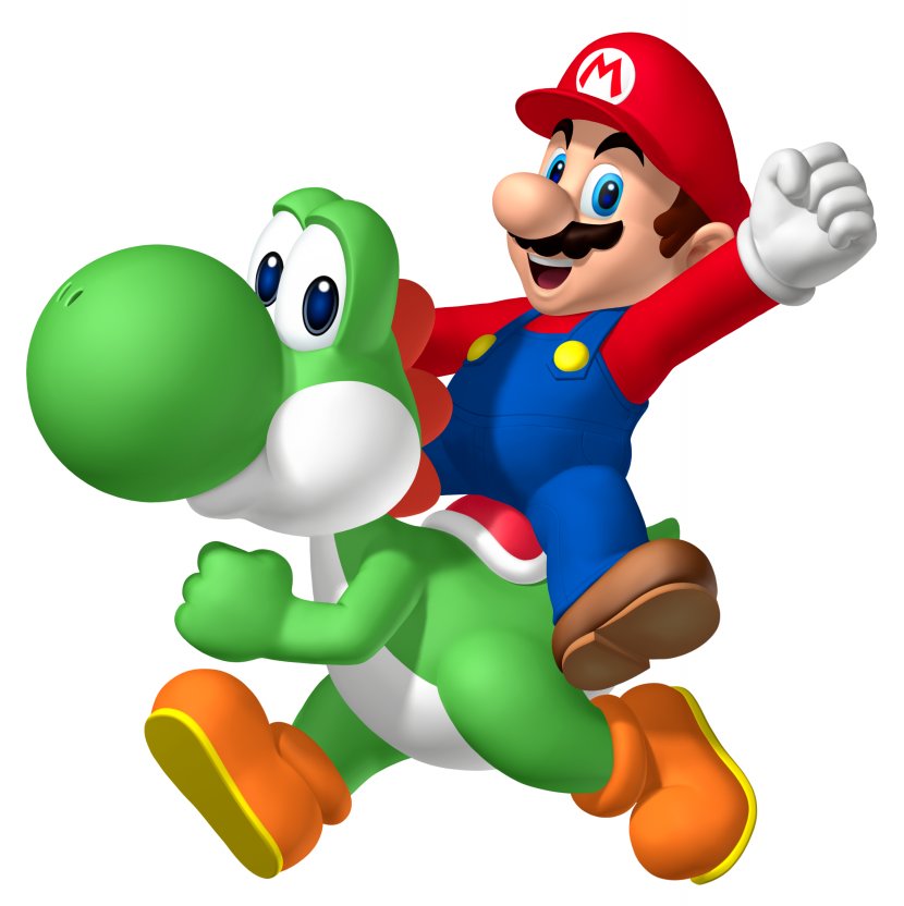 Mario & Yoshi Bros. New Super Bros World Galaxy 2 - Nintendo Transparent PNG