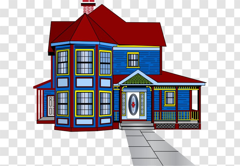 House Clip Art - Victorian - Car Home Cliparts Transparent PNG