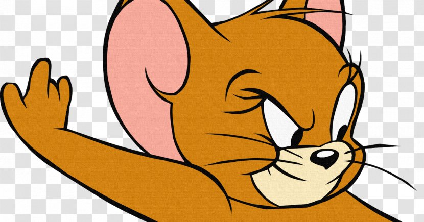 Tom Cat Jerry Mouse And Clip Art - Yellow Transparent PNG