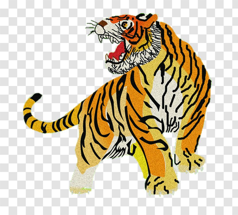 Tiger Clip Art - Cat Like Mammal Transparent PNG