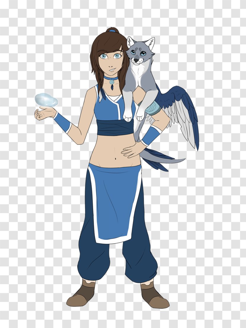 Costume Design Cartoon Mascot - Flower - Avatar The Last Airbender Katara Transparent PNG