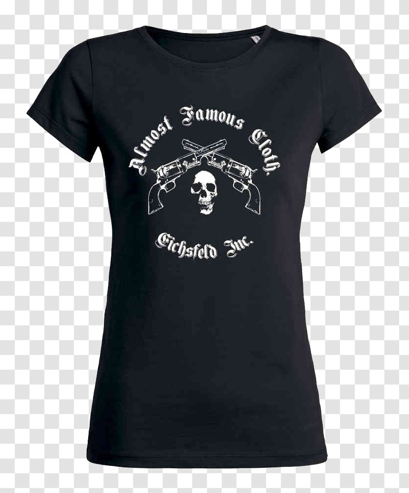 T-shirt Hoodie Clothing Top - Logo - Skull Guns Transparent PNG