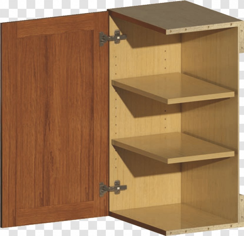 Shelf Cabinetry Frameless Construction Face Frame Plywood - Architectural Engineering - Kitchen Cabinet Transparent PNG