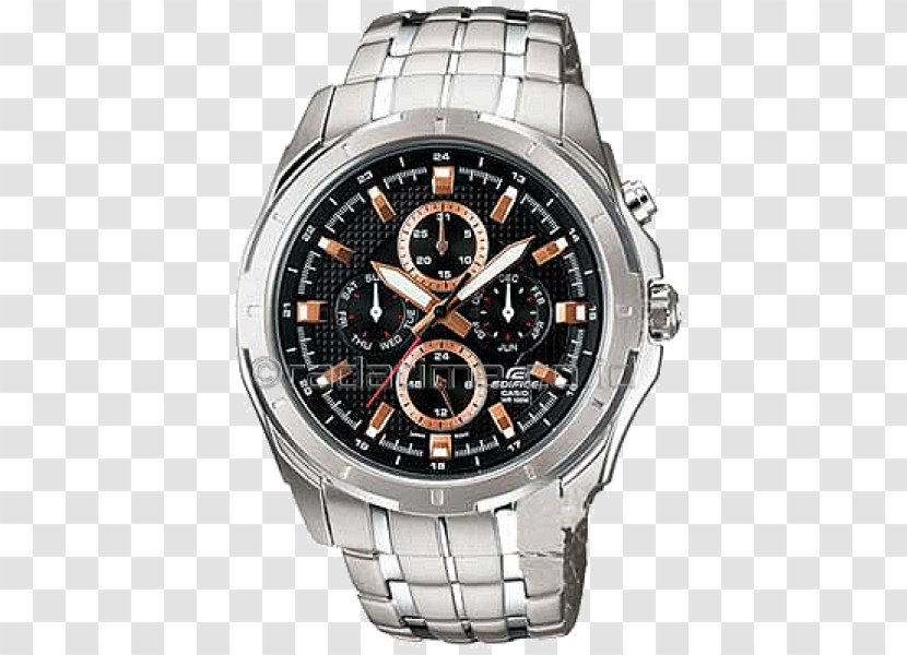 Casio Edifice Watch Chronograph Gucci - Steel Transparent PNG