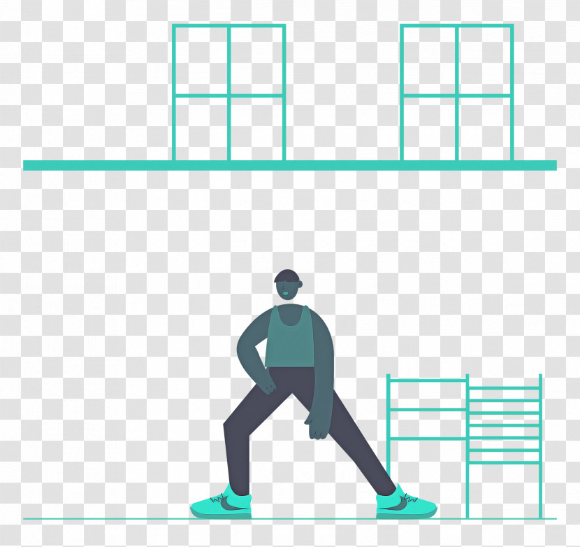 Daily Workout Stretching Sports Transparent PNG