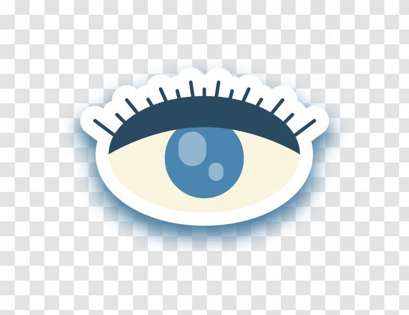 Logo Eye - Drawing - Cartoon Cute Eyes Transparent PNG