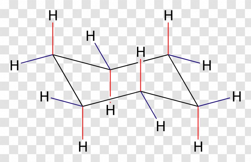 Cyclohexane Conformation Ring Flip Molecule - Watercolor - Flower Transparent PNG