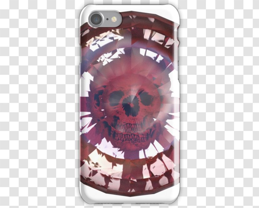 Pink M Skull Mobile Phone Accessories RTV Font - Iphone Transparent PNG