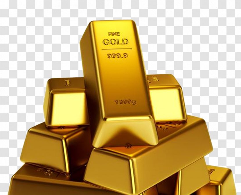 Gold Bar Bullion As An Investment - Coin Transparent PNG