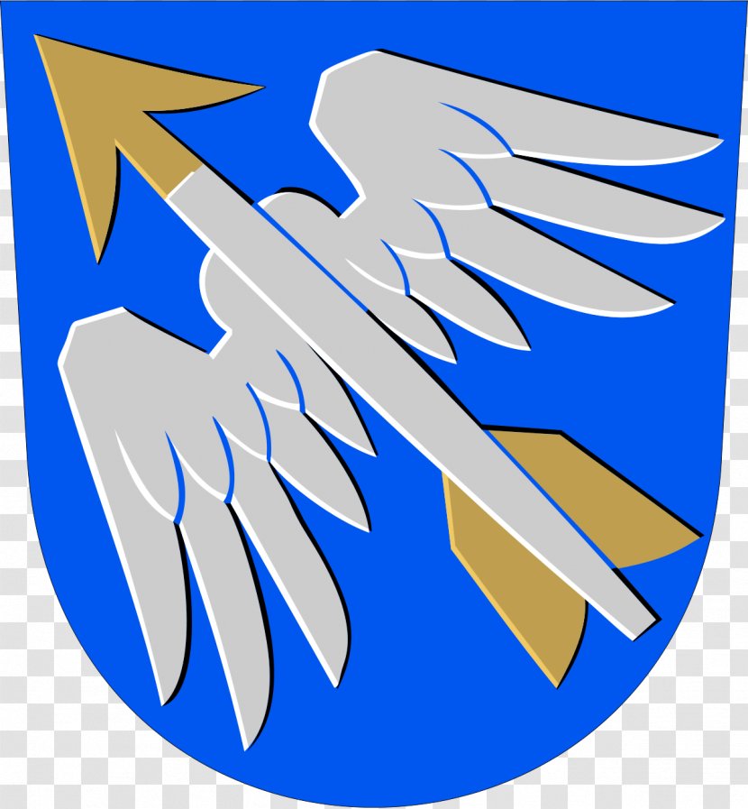 Haapavesi Kiiminki Vaala Arrow Coat Of Arms - Finland - Area Transparent PNG