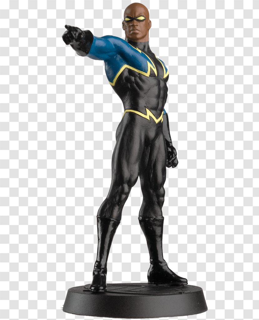 Black Lightning Garth Ranzz Figurine Statue Panther - Dc Comics Transparent PNG