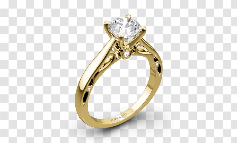 Engagement Ring Wedding Diamond - Body Jewelry - Solitaires Transparent PNG