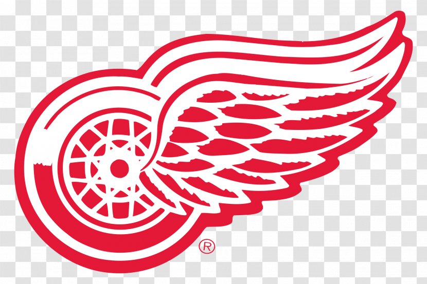 Detroit Red Wings National Hockey League Logo Chicago Blackhawks - Flower Transparent PNG