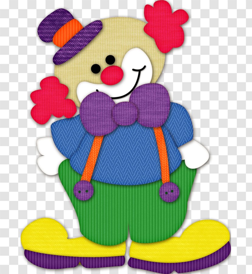 Clown Circus Drawing Craft - Silhouette Transparent PNG