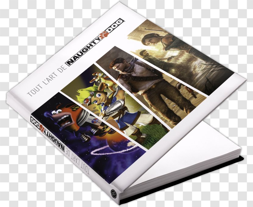 Hardcover Tout L'art De Naughty Dog Book Multimedia Text Transparent PNG