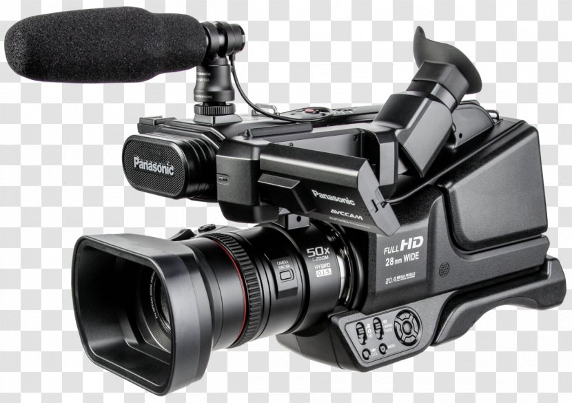 Panasonic AVCCAM AG-AC8 Video Cameras Camcorder - Microphone - Camera Transparent PNG