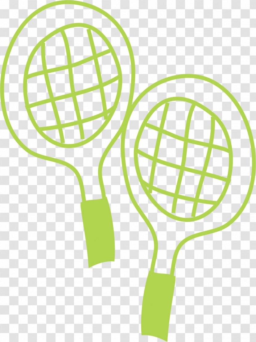 Tennis Rakieta Tenisowa Racket Clip Art - Sports Equipment - Lines Transparent PNG