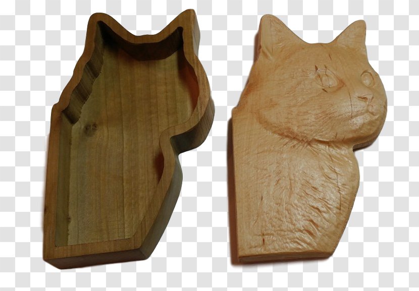 Wood Carving Souvenir Woodcraft Dog - Wooden Box Transparent PNG