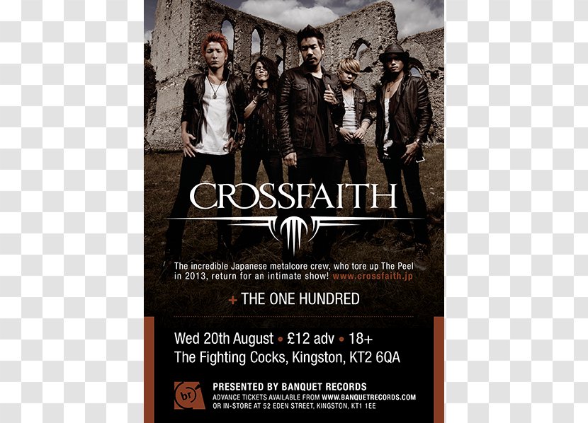 Advertising Crossfaith - Poster - COCK FIGHT Transparent PNG
