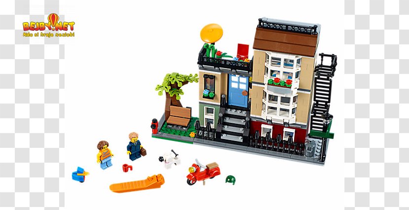 LEGO 31065 Creator Park Street Townhouse Lego Toy City Transparent PNG