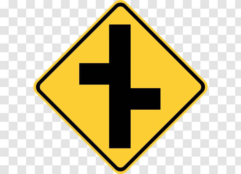 Traffic Sign Road Priority Signs Junction - Triangle - Highway Transparent PNG
