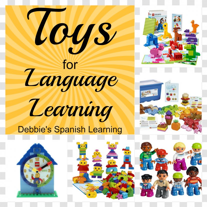 Toy Lego Duplo Emotion Font - Party - Spanish Language Transparent PNG