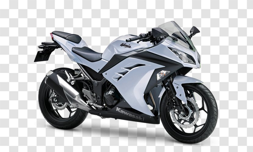 Kawasaki Ninja 300 Motorcycles Honda - Exhaust System - Motorcycle Transparent PNG