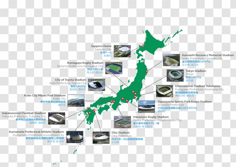 Japan Map - Royaltyfree Transparent PNG