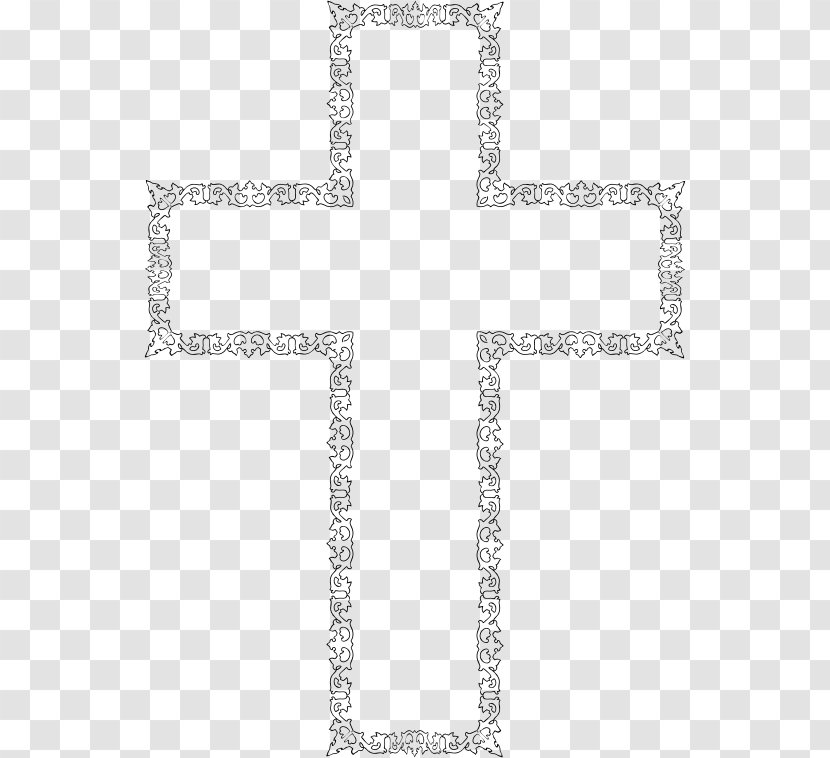 Christian Cross Silhouette Transparent PNG