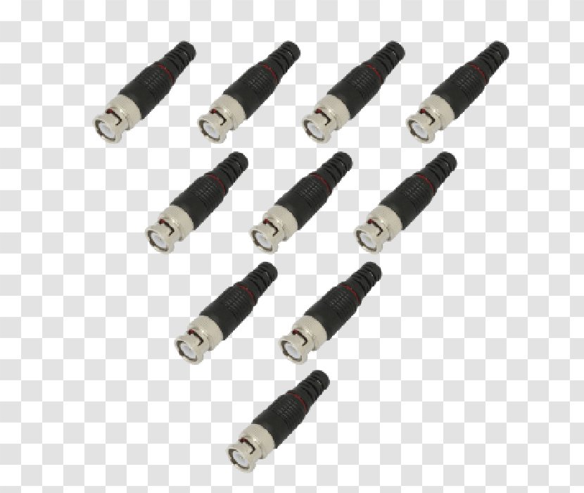 Electrical Cable Connector BNC Coaxial Closed-circuit Television Transparent PNG