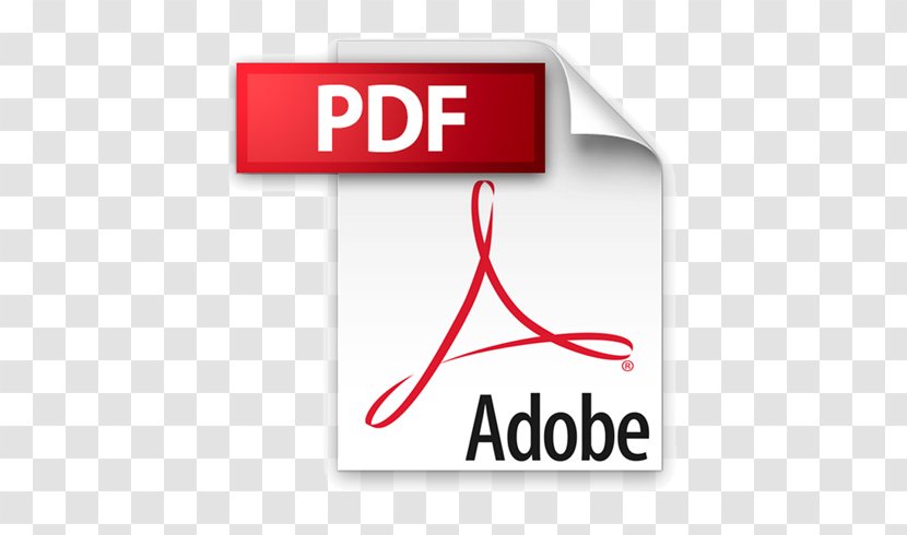 PDF Adobe Acrobat Reader - Signage - Indesign Transparent PNG