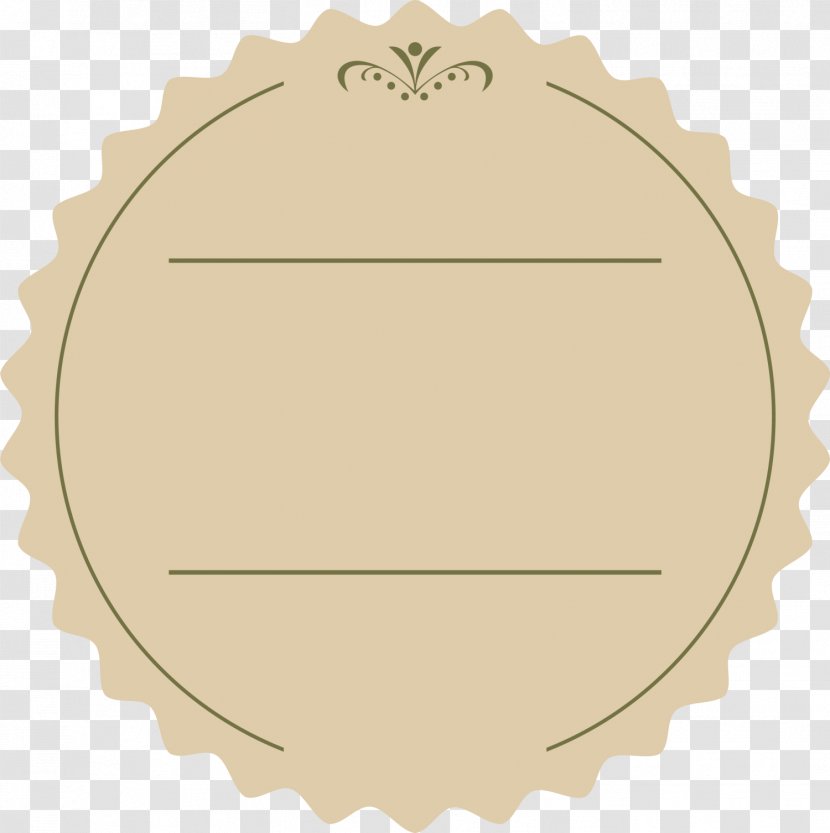 Paper Circle Angle Pattern - Rectangle - Coffee Lace Transparent PNG