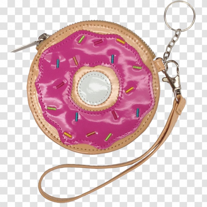Donuts Coin Purse Clothing Accessories Handbag Key Chains - Leather Transparent PNG