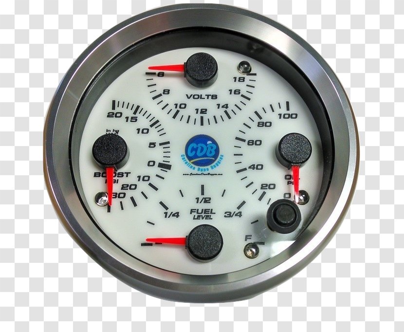 Gauge Motor Vehicle Speedometers Tachometer Oil Pressure Fuel Transparent PNG